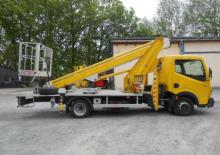 Truck Mounted Telescopic Boom Lifts Multitel MT 182 AZ