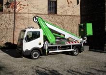 Truck Mounted Telescopic Boom Lifts Multitel MT 182 EX 