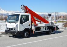 Truck Mounted Telescopic Boom Lifts Multitel MT 204 EX