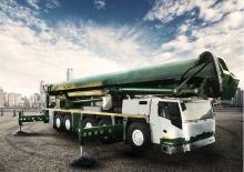 Truck Mounted Telescopic Boom Lifts Palfinger P 1000