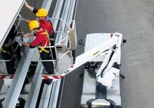 Truck Mounted Telescopic Boom Lifts Palfinger P 140 T
