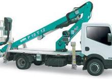 Truck Mounted Telescopic Boom Lifts Imer P 18 T 12
