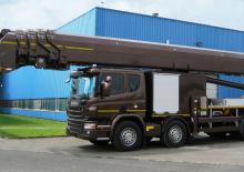 Truck Mounted Telescopic Boom Lifts Palfinger P 900