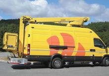 Truck Mounted Telescopic Boom Lifts Palfinger PD 162 V