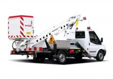 Truck Mounted Telescopic Boom Lifts Bumar PTM-17E