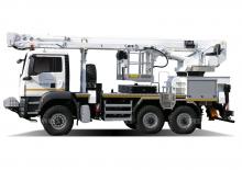 Truck Mounted Telescopic Boom Lifts Bumar PTM-32 