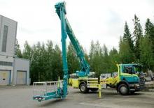 Truck Mounted Telescopic Boom Lifts Bronto Skylift S 37 XDT