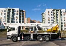 Truck Mounted Telescopic Boom Lifts Bronto Skylift S 50 XDTJ