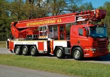 Truck Mounted Telescopic Boom Lifts Bronto Skylift S 54 XDT