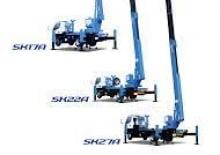 Truck Mounted Telescopic Boom Lifts Aichi SKYMASTER SK27A
