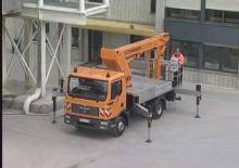 Truck Mounted Telescopic Boom Lifts Ruthmann T 220