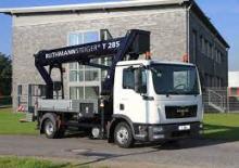 Truck Mounted Telescopic Boom Lifts Ruthmann T 285