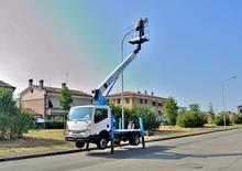 Truck Mounted Telescopic Boom Lifts Socage T 318 ForSte
