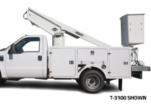 Truck Mounted Telescopic Boom Lifts Versalift T-34-N
