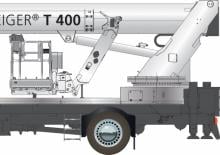 Truck Mounted Telescopic Boom Lifts Ruthmann T 400