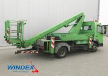 Truck Mounted Telescopic Boom Lifts BISON stematec TA 20