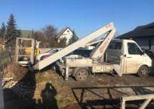 Truck Mounted Telescopic Boom Lifts BISON stematec TA 21