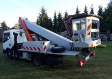 Truck Mounted Telescopic Boom Lifts Bison-Palfinger TA 25 E