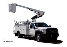 Truck Mounted Telescopic Boom Lifts Versalift TEL-29-EIH