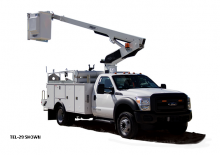 Truck Mounted Telescopic Boom Lifts Versalift TEL-29-NE