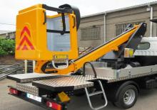 Truck Mounted Telescopic Boom Lifts Movex TL10WO