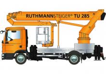 Truck Mounted Telescopic Boom Lifts Ruthmann TU 285