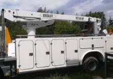 Truck Mounted Telescopic Boom Lifts Versalift VST 248 NF