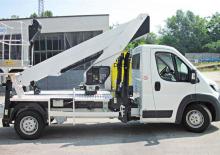 Truck Mounted Telescopic Boom Lifts Klubb VT 42 NE