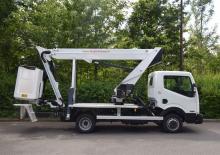 Truck Mounted Telescopic Boom Lifts Klubb VT 48 NF