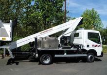 Truck Mounted Telescopic Boom Lifts Klubb VT 55 NEXS