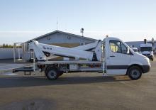 Truck Mounted Telescopic Boom Lifts Versalift VTX-240
