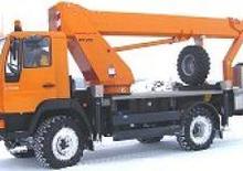 Truck Mounted Telescopic Boom Lifts WUMAG WT 270