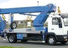 Truck Mounted Telescopic Boom Lifts WUMAG WT 300