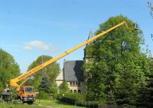 Truck Mounted Telescopic Boom Lifts Palfinger WT 350