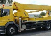 Truck Mounted Telescopic Boom Lifts WUMAG WT 350