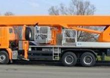 Truck Mounted Telescopic Boom Lifts WUMAG WT 530