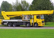 Truck Mounted Telescopic Boom Lifts Palfinger WT 700