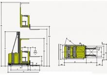 Order Pickers & Cherry Picker Forklifts Clark COP 04 ac