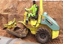 Vibration Trench Rollers Rammax RW 1403