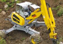 Walking Excavators Menzi A 91 Mobil