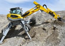 Walking Excavators Menzi M535x