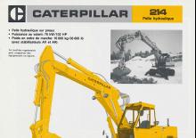 Wheel Excavators Caterpillar 214