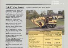 Wheel Excavators Caterpillar 214B