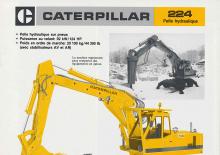 Wheel Excavators Caterpillar 224