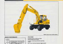 Wheel Excavators John Deere Construction 595D