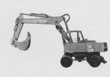 Wheel Excavators Fuchs 713 M