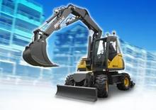 Wheel Excavators Mecalac 714 MW *