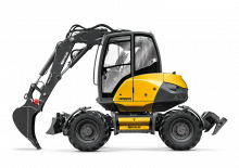 Wheel Excavators Mecalac 9MWR