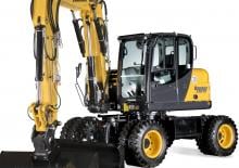 Wheel Excavators Yanmar B110W