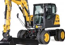Wheel Excavators Yanmar B75W